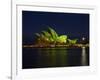 Festival of Light, Sydney Opera House, Sydney, New South Wales, Australia-Mark Mawson-Framed Photographic Print