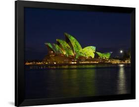 Festival of Light, Sydney Opera House, Sydney, New South Wales, Australia-Mark Mawson-Framed Photographic Print