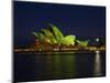 Festival of Light, Sydney Opera House, Sydney, New South Wales, Australia-Mark Mawson-Mounted Photographic Print