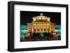 Festival of Lights, Berlin Theatre at Gendarmenmarkt, Berlin, Germany-null-Framed Art Print