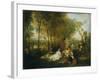 Festival of Love-Jean Antoine Watteau-Framed Giclee Print