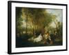 Festival of Love-Jean Antoine Watteau-Framed Giclee Print