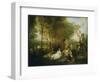 Festival of Love-Jean Antoine Watteau-Framed Giclee Print