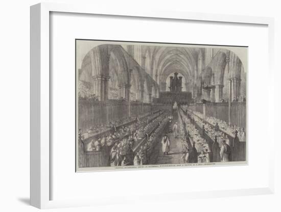 Festival of Parochial Choirs at Southwell, Nottinghamshire-Samuel Read-Framed Giclee Print