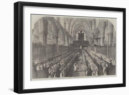 Festival of Parochial Choirs at Southwell, Nottinghamshire-Samuel Read-Framed Giclee Print