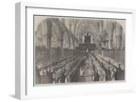 Festival of Parochial Choirs at Southwell, Nottinghamshire-Samuel Read-Framed Giclee Print