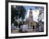 Festival of St. Mary's, St. Mary's Church, Addis Ababa, Ethiopia, Africa-Jane Sweeney-Framed Photographic Print