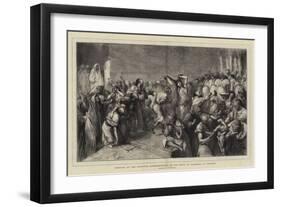 Festival of the Aissawah (Commemoration of the Birth of Mahomet) at Tangiers-Godefroy Durand-Framed Giclee Print