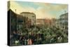 Festival of the Bulls, Campo San Polo-Joseph Heintz-Stretched Canvas