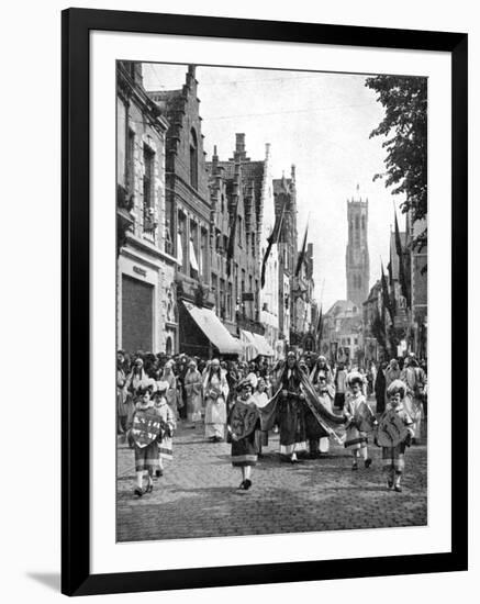 Festival of the Holy Blood of Christ, Bruges, Belgium, 1936-Charles E Brown-Framed Giclee Print