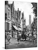 Festival of the Holy Blood of Christ, Bruges, Belgium, 1936-Charles E Brown-Stretched Canvas