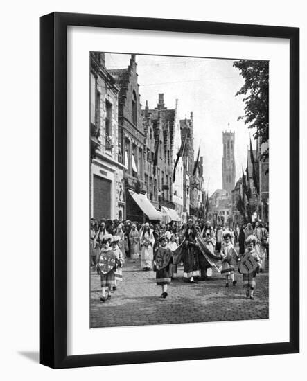 Festival of the Holy Blood of Christ, Bruges, Belgium, 1936-Charles E Brown-Framed Giclee Print