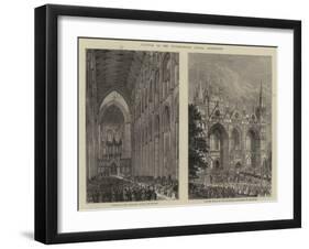 Festival of the Peterborough Choral Association-null-Framed Giclee Print