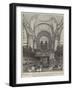 Festival of the Sons of the Clergy, Choir of St Paul's-null-Framed Giclee Print