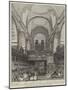 Festival of the Sons of the Clergy, Choir of St Paul's-null-Mounted Giclee Print