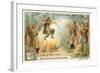 Festival of the Summer Solstice, Ancient Germany-null-Framed Giclee Print