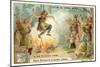 Festival of the Summer Solstice, Ancient Germany-null-Mounted Giclee Print