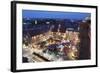 Festival of Wine in the Market Place and Town Hall, Heilbronn, Baden Wurttemberg, Germany, Europe-Markus Lange-Framed Photographic Print