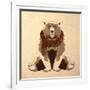 Festive Bear-Marcus Prime-Framed Art Print