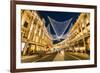 Festive Christmas lights in Regent Street in 2016, London, England, United Kingdom, Europe-Fraser Hall-Framed Photographic Print