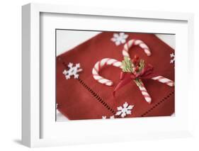 Festive Christmas Place Setting-Tammy Hanratty-Framed Photographic Print