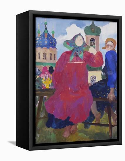 Festive Day-Philippe Maliavine-Framed Stretched Canvas