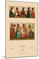 Festive Dress of Persia-Racinet-Mounted Art Print