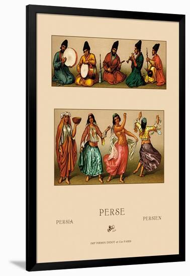 Festive Dress of Persia-Racinet-Framed Art Print