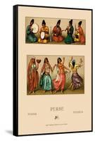 Festive Dress of Persia-Racinet-Framed Stretched Canvas