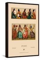 Festive Dress of Persia-Racinet-Framed Stretched Canvas