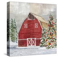 Festive Farm - Shelter-Mark Chandon-Stretched Canvas