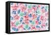 Festive Flower Patterns I-Li Bo-Framed Stretched Canvas