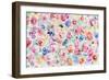 Festive Flower Patterns III-Li Bo-Framed Giclee Print