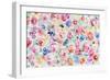 Festive Flower Patterns III-Li Bo-Framed Giclee Print