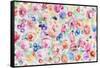 Festive Flower Patterns III-Li Bo-Framed Stretched Canvas