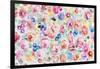 Festive Flower Patterns III-Li Bo-Framed Giclee Print