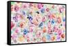 Festive Flower Patterns III-Li Bo-Framed Stretched Canvas