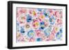 Festive Flower Patterns IV-Li Bo-Framed Giclee Print