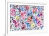 Festive Flower Patterns VI-Li Bo-Framed Giclee Print