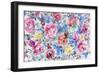 Festive Flower Patterns VI-Li Bo-Framed Giclee Print