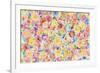 Festive Flower Patterns VII-Li Bo-Framed Giclee Print