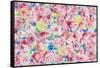 Festive Flower Patterns VIII-Li Bo-Framed Stretched Canvas