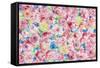 Festive Flower Patterns VIII-Li Bo-Framed Stretched Canvas