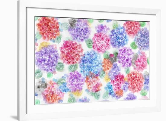 Festive Flower Patterns XI-Li Bo-Framed Giclee Print