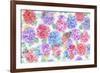 Festive Flower Patterns XI-Li Bo-Framed Giclee Print