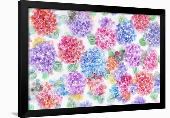 Festive Flower Patterns XI-Li Bo-Framed Giclee Print