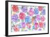 Festive Flower Patterns XI-Li Bo-Framed Giclee Print