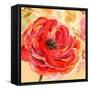 Festive Flowers 1-Jing Jin-Framed Stretched Canvas