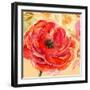 Festive Flowers 1-Jing Jin-Framed Art Print