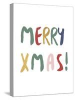 Festive Font - Merry Xmas-Dana Shek-Stretched Canvas